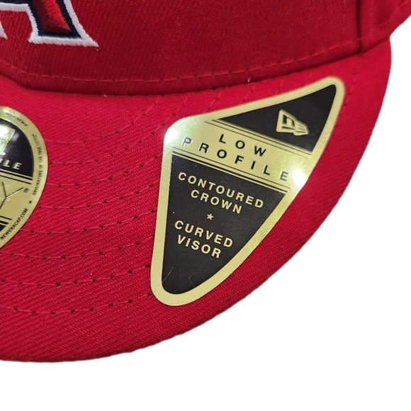 Angels Low Profile Authentic New Era 59Fifty Baseball Cap, Men's 8 - Picture 2 of 7